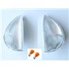 AUTOKIT Fanalini Frecce Laterali Bianche Specifiche per FIAT 600 Seicento 1998 al 2000