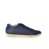 Leather Crown Uomo Sneakers basse stringate Blu Taglia 40
