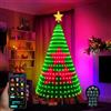 LUCI A LED RGB PER ALBERO DI NATALE APP TELECOMANDO LUCI NATALIZIE SMART TIMER