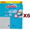 SPONTEX 12 PANNO SPONTEX MICROFIBRA X'TRA BRILLANT NO ALONI TECNOLOGIA AVANZATA