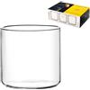 H&h Confezione di 6 bicchieri in borosilicato multiuso della marca Fusion vino