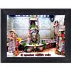 PnF Ujjain Shri Mahakaleshwar Jyotirling Tempio Legno Foto Cornici Con Acrilico Telo