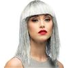 Boland - Parrucca con brillantini per adulti, acconciatura in capelli sintetici per feste a tema o carnevale, accessorio per costumi in maschera