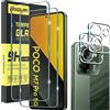 ZAXGLAR Vetro temperato Xiaomi POCO F7 5G 2 pezzi con protezione fotocamera 9H