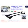 MENABO Barre Portatutto Panda 2012 in poi da tetto portapacchi Fiat Panda port kit per
