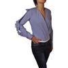 Elisabetta Franchi Donna camicia body gassata Fantasia Taglia 42-44