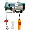 Verricello Montacarichi Elettrico Argano Paranco 1500W 2HP Portata 250/500Kg