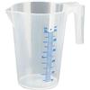 Brocca Caraffa Graduata in plastica Trasparente 500ml