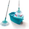 Leifheit Set Clean Twist Disc Mop Ergo Mop Pavimenti Turchese Lavapavimenti Professionale