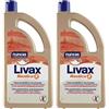 Nuncas Livax Cera Autolucidante Rustica Pavimenti in Cotto e Mattoni Rustici - 1000ml (Confezione da 2)