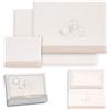 Interbaby Set Lenzuola Culla Neonato 50x80 cm Elefante Cuore Beige | Set lenzuola culla 50x80: lenzuolo con angoli, lenzuolo sopra e federa cuscino, pile coral caldo, inverno, regalo nascita