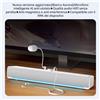 Soundbar PC Bluetooth, Subwoofer, RGB, USB, Microfono
