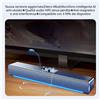 Soundbar PC Bluetooth, Subwoofer, RGB, USB, Microfono