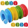 12 Pcs Distanziatori Grucce Anelli Pendenti Clip Per Appendiabiti