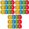 12 Pcs Distanziatori Grucce Anelli Pendenti Clip Per Appendiabiti