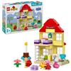 LEGO DUPLO La Casa del Compleanno di Peppa Pig, Giochi Creativi per Bambini,2+
