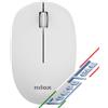 Mouse Wireless Nilox Bianco 1000 DPI NXMOWI4013 con Nanoricevitore USB