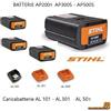 STIHL BATTERIA STIHL AP200 - AP300S - AP 500S Caricab. AL101 - AL301 - AL500