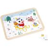 Janod Puzzle 24 Pezzi Enfant Dès 4 ans, Modello incluso + Gioco dei 5 Erro b41p