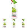 Citrosil Sgrassatore Disinfettante, Azione Virucida Completa, Elimina Fino al 99,9% di Virus e Batteri, Essenze di Limone, 650 ml (Confezione da 4)