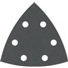 Bosch 5x Foglio abrasivo PRO F355 per levigatrici a delta (per Calcestruzzo, Pietra dura, Ø 93x93 mm, Grano 180, Professional Accessorio Utensile multifunzione, Levigatrice a delta)