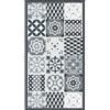 Venilia Tappeto Antiscivolo Venisol 54387-Tappeto, Effetto Piastrelle, in PVC Morbido, Cucina, 65 x 120 cm, Colore: Grigio, Vinile Cloruro di polivinile, 65 x 120cm