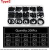 Does not apply Set Di Guarnizioni O-Ring in Gomma Guarnizioni Elastici in Nitrile Kit Di Ripara