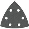 Bosch 5x Foglio abrasivo PRO F355 per levigatrici a delta (per Calcestruzzo, Pietra dura, Ø 93x93 mm, Grano 120, Professional Accessorio Utensile multifunzione, Levigatrice a delta)