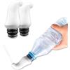 PEPE Mobility Bidet Portatile da Viaggio (x2 Unità), Doccetta Compatibile con Ogni Bottiglia, per Campeggio, Camper e Outdoor