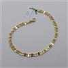 BRACCIALE DA UOMO A MAGLIA GRUMETTA IN ORO GIALLO 18KT 4,4 GRAMMI (8322)