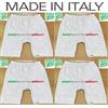 Intimo di Qualità ★ 4 MUTANDE UOMO GAMBA CORTA MISTO LANA 80% APERTURA E BOTTONI MADE IN ITALY ★