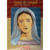 STAFIL KIT STAFIL SANTI E ANGELI "MADONNA MEDJUGORJE" TELA MEZZO PUNTO STAMPATA + FILI