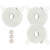 HIMRY 15M Bordi + 24 Angolari, Protezione per Spigoli & Protezioni Angolari, L-Forma Kit Antispigolo Schiuma, Protezione Bordi & Angolari, Extra Spesso, 3x5m, Off-Bianco KXD7000 Set Off-White