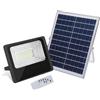 Avilia Lampada Solare con Telecomando per Esterni - Faretto con Pannello Solare, 40W, 4000K, 620lm, 6V 10W, Batteria 3,2V 20000mAh, IP66, Alluminio, 30x19x1.7cm