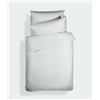 Bianca Cotton Soft Bianca Plain Dyed Cotton Percale White 200 TC Duvet set 160 x 220 cm - 50 x 80 cm