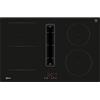 NEFF V58NBS1L0 N 50 Piano cottura a induzione con cappa integrata 80 cm, estremamente silenzioso, senza cornice, Touch Control, Combi Induction, filtro antigrasso facile da pulire, livello di potenza