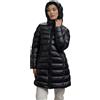 Blauer Giubbetto Lungo Micro Rip Adelaide Donna Blauer