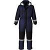 Portwest S585 Tuta Intera Invernale Alta Visibilità Oxford 300D Riflettente | Blu navy, 2XL, EN 343 Classe 3:1, EN 342, EN 17353, Apertura Gamba con Zip Laterale, 3 Tasche al Petto, Polsini Regolabili
