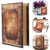 Storage Box Faux Book Container Finto Libro Libri Finti Cofanetto Legno