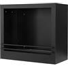 BricoShop24 Inserto Camino a Bioetanolo Nero 1,8L da Incasso con Lana di Roccia