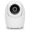 Alecto DVC166IP - Telecamera di sorveglianza WLAN, telecamera IP, girevole e inclinabile, a infrarossi, LAN, Micro SD, colore: Bianco