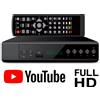Digitale Terrestre Decoder Ricevitore DVB-T3 USB HDMI Scart con telecomando Pile