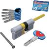 SECUREMME CILINDRO EUROPEO K1 EVO SECUREMME CON CODOLO 30/30 30/35 30/40 30/45 30/50