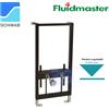 SCHWAB Staffa di supporto per bidet sospeso pareti prefabbricate, in cartongesso o i...