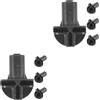 4 Pcs Connettori Per Scaffalature Modulari Connettore Del Cubo D'angolo
