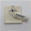 ARMONIE GIOIELLI ANELLO DA DONNA IN ORO BIANCO 18KT ZAFFIRO E DIAMANTI (0613)