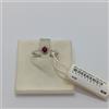 ARMONIE GIOIELLI ANELLO DA DONNA IN ORO BIANCO 18KT CON RUBINO E DIAMANTI (0614)