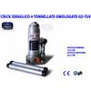 AutoSet Crick idraulico a bottiglia per auto cric professionale omologato 40 quintali