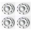 Autokit KIT SET 4 COPRICERCHI COPPA BORCHIE RUOTA 14" PER FIAT 500 CINQUECENTO dal 2007