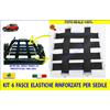 Autokit Per Panda 141 750 4x4 MOLLE Elastiche RINFORZATE Kit Specifico Sedile Seduta
